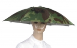 頭に着ける傘